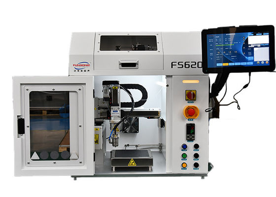 Equipo de recubrimiento uniforme de pulverización por ultrasonidos con potencia máxima de 1-15W y uniformidad de pulverización ≥95%