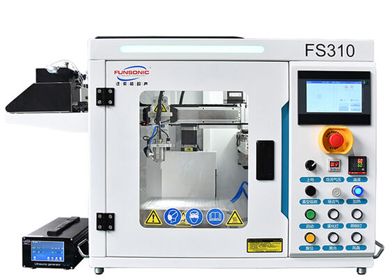 Máquina de recubrimiento por pulverización ultrasónica con frecuencia de 20-200KHz 1-15W Potencia y 95% de uniformidad para película fina PEM