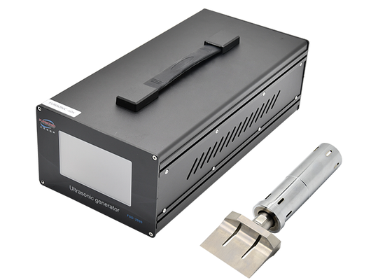 Sistema de corte de caucho ultrasónico de alta frecuencia de 40 kHz con potencia de 800 W y cuchilla de aleación de titanio