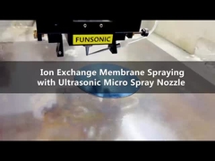 Máquina de recubrimiento por pulverización de sellamiento por ultrasonidos de frecuencia 20-200khz 1-15W