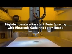 Máquina de pulverización por ultrasonido automática de perovskita a alta temperatura de 500 °C