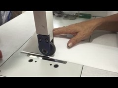 Máquina de coser ultrasónica de 800 vatios para sellado y corte de telas con rueda rotativa de 12 mm